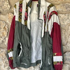Vintage Multicolor Windbreaker Jacket